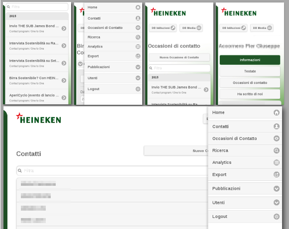 Web app, Heineken